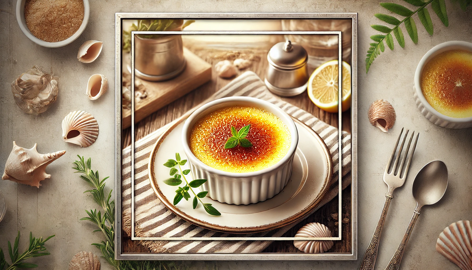 Crab Crème Brûlée Recipe – A savory twist on the classic dessert