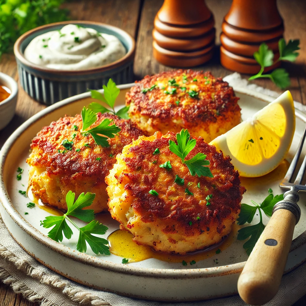 broiled crab cakes