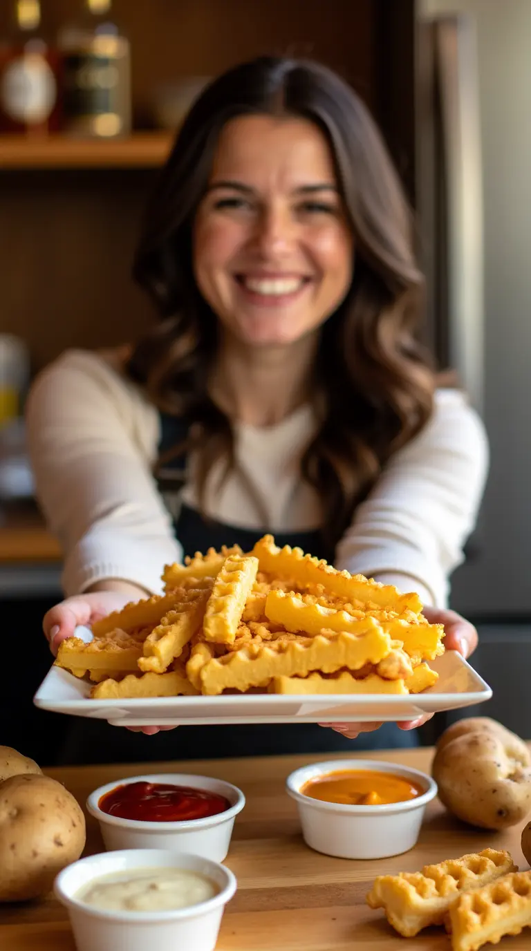 chick fil a waffle fries recipe