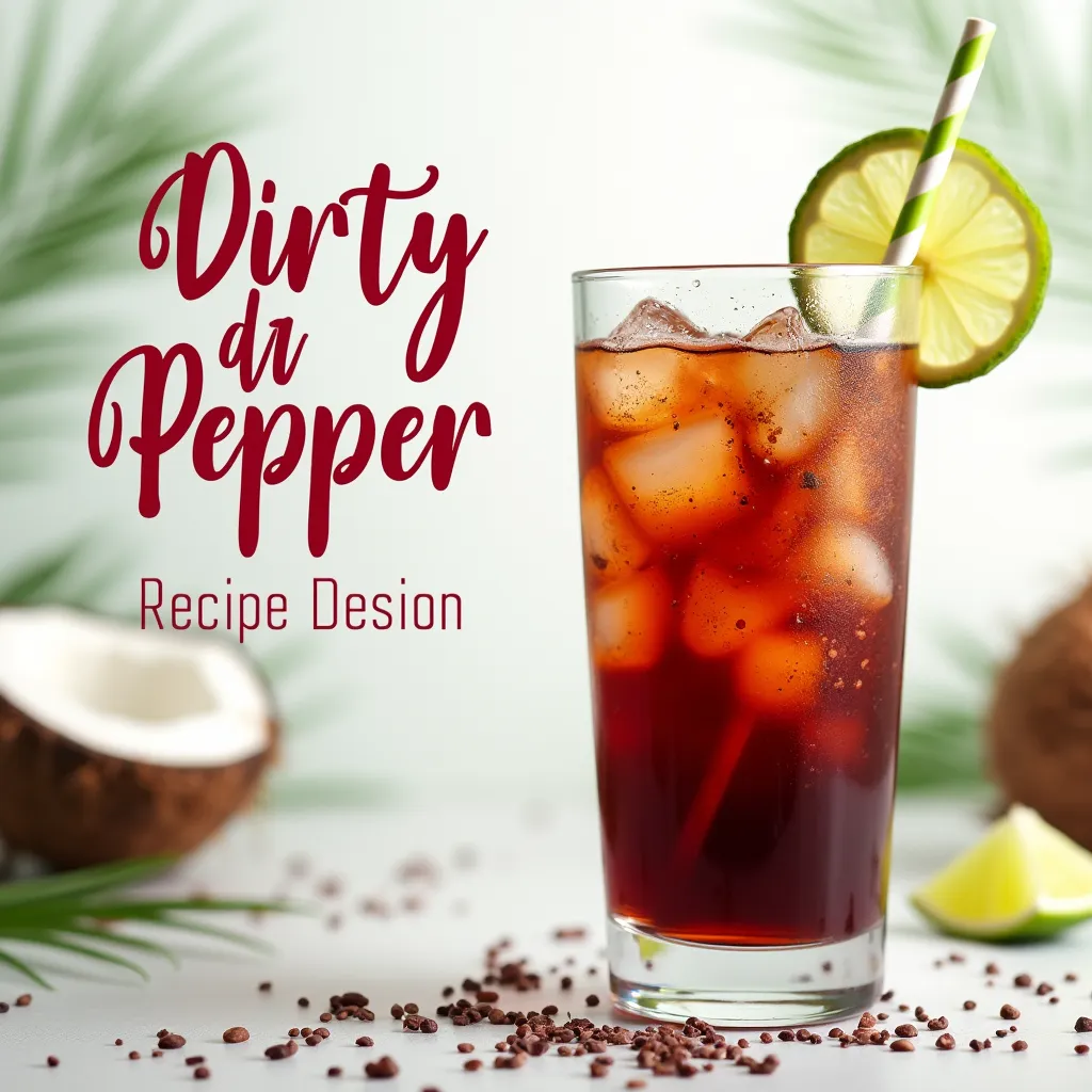 Dirty Dr Pepper recipe